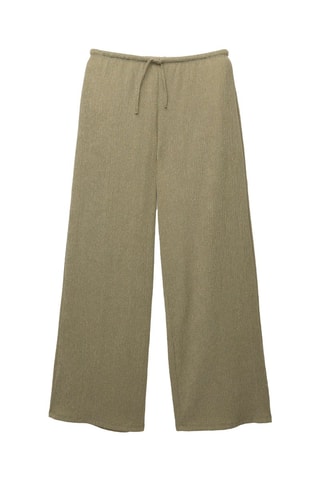 Pantalon wide legs - Kaki