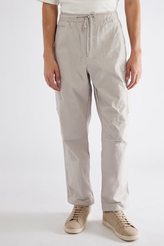 Pantaloni cargo - Grigio chiaro