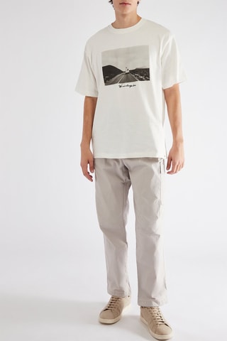 Pantaloni cargo - Grigio chiaro