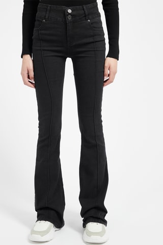 Pantalon flare Noir