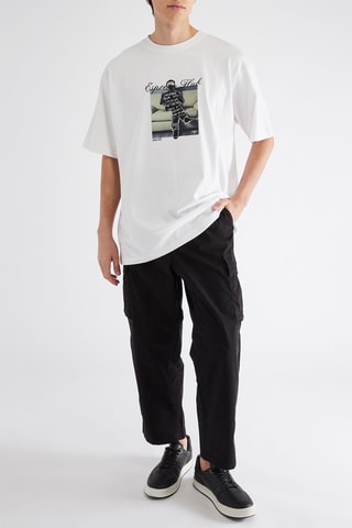 Pantaloni cargo - Nero