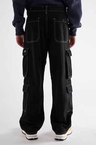 Jeans cargo - Nero