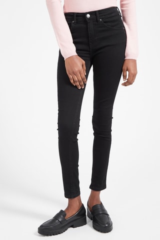 Jean skinny push-up Noir