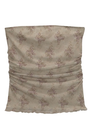 Top bustier - Beige