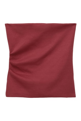 Top bustier - Bordeaux