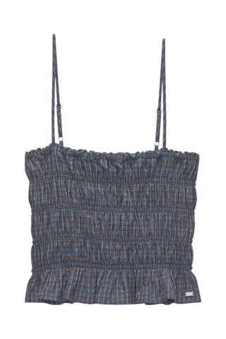 Top - Bleu-gris