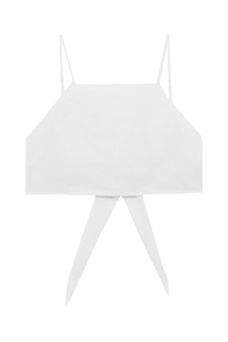 Crop top - Blanc