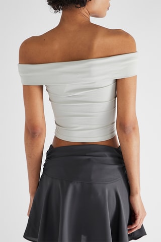 Crop top - Gris clair