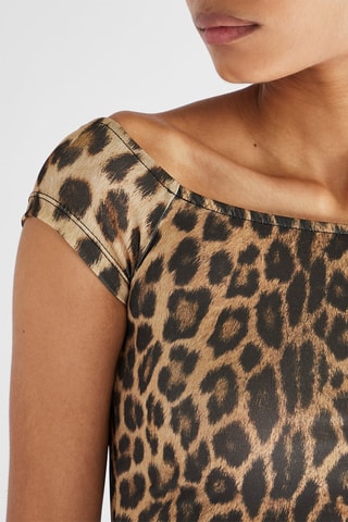 Crop top - Marron