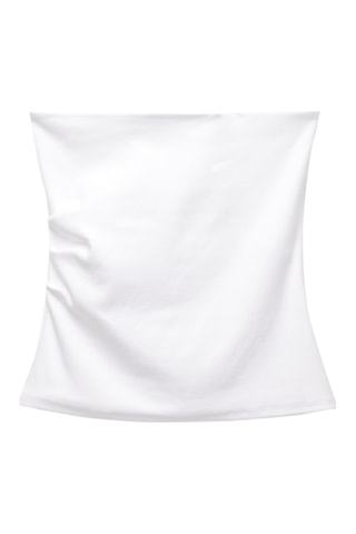 Top bustier - Blanc