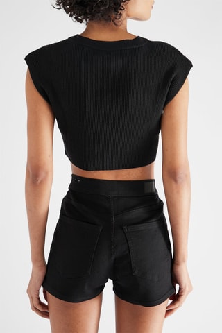 Crop top - Noir