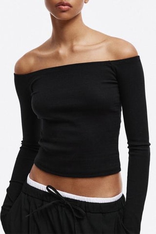 Crop top - Noir