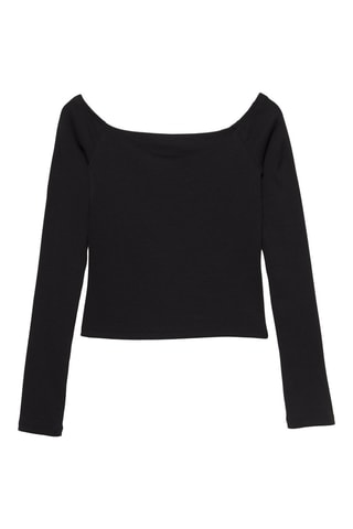 Crop top - Noir