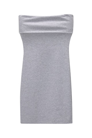 Robe bustier - Gris