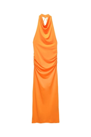 Abito midi - Arancione