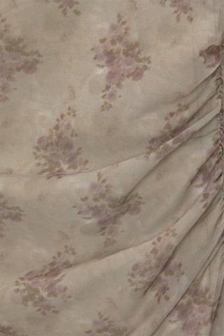 Robe midi - Beige