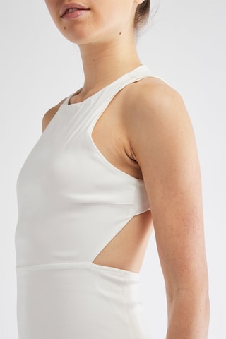 Robe fourreau - Blanc