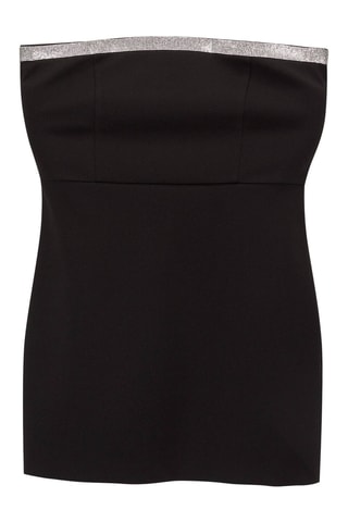 Abito bustier - Nero
