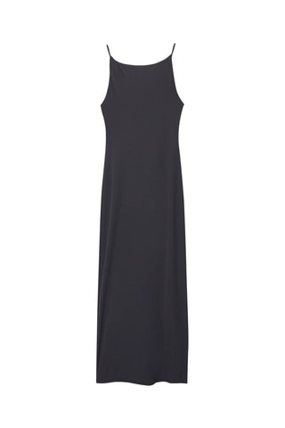 Robe midi - Bleu marine