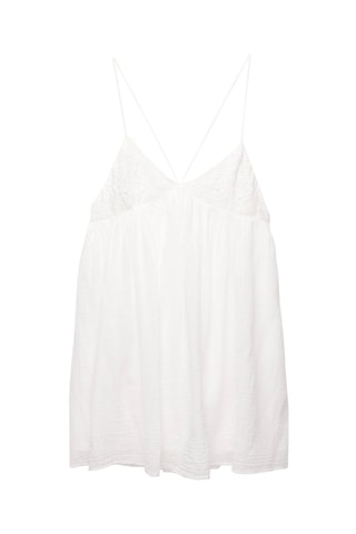 Robe trapèze - Blanc