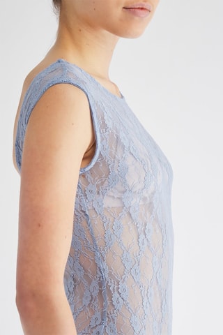 Body en dentelle - Bleu