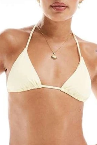 Maillot 2 pièces - Jaune pâle