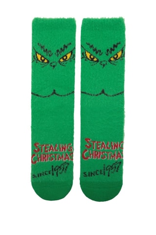 Chaussettes Le Grinch - Vert foncé