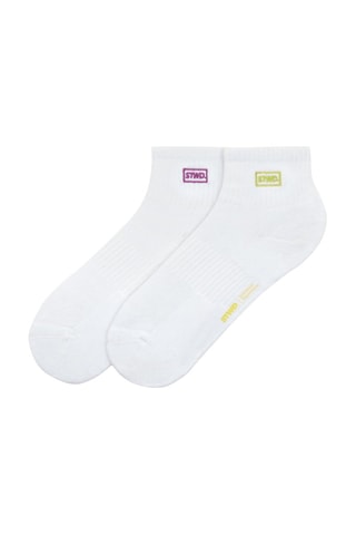 2 paires de chaussettes - Blanc