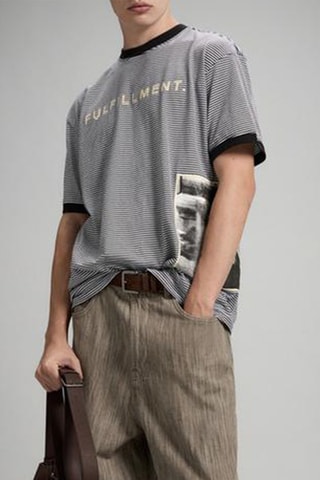 T-shirt relaxed - Blanc