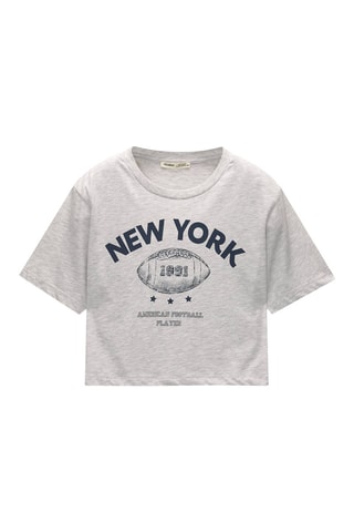 T-shirt - Gris clair