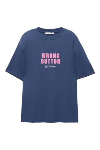 T-shirt - Bleu cobalt