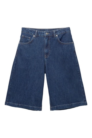 Short en jean - Bleu