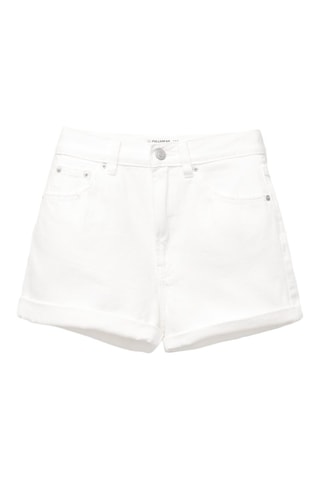 Short mom - Blanc