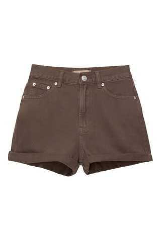 Short mom - Marron