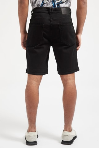 Bermuda en jean Noir