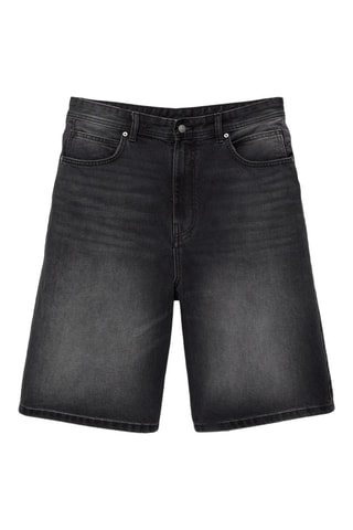 Bermuda en jean - Noir