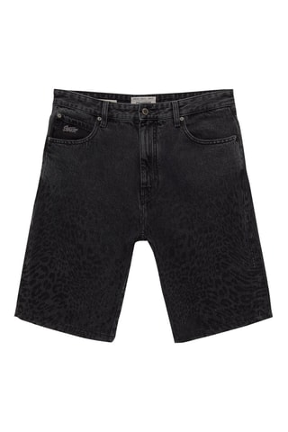 Bermuda en jean - Noir
