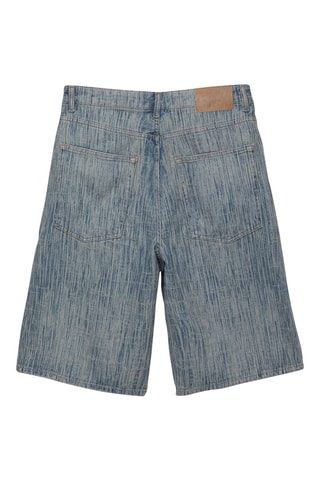 Bermuda en jean - Bleu