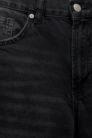 Bermuda en jean - Noir
