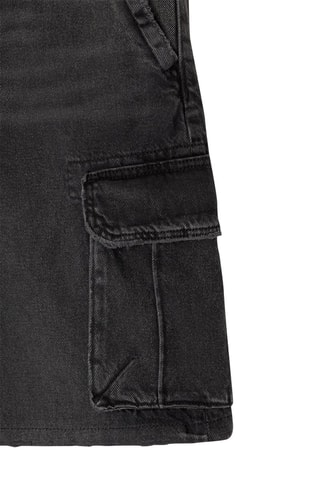 Bermuda en jean - Noir
