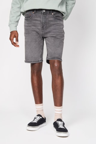 Bermuda slim en jean - Gris foncé