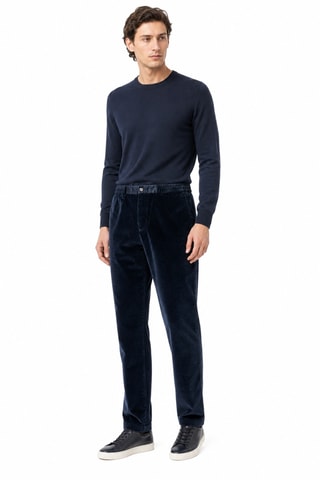 Pantalón recto - Azul marino