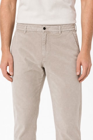 Pantalón recto - Beige