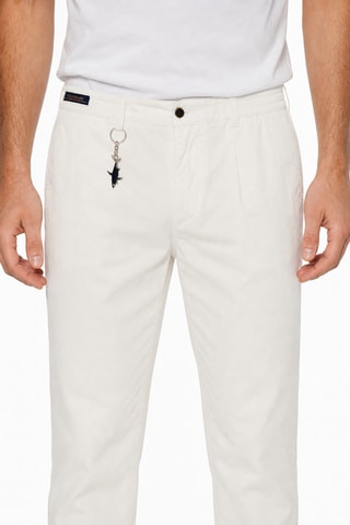 Pantalón recto - Marfil