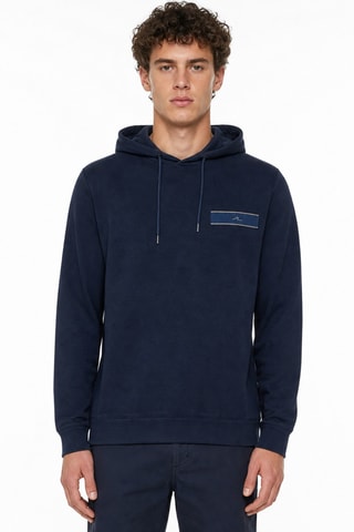Sudadera con capucha - Azul marino