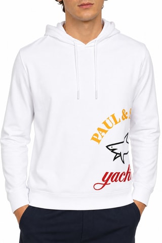 Sudadera con capucha - Blanco