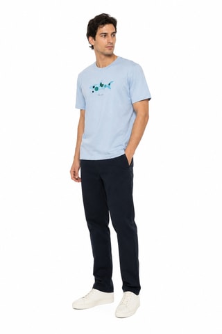 Camiseta - Azul claro