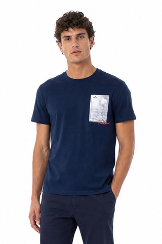 Camiseta - Azul marino
