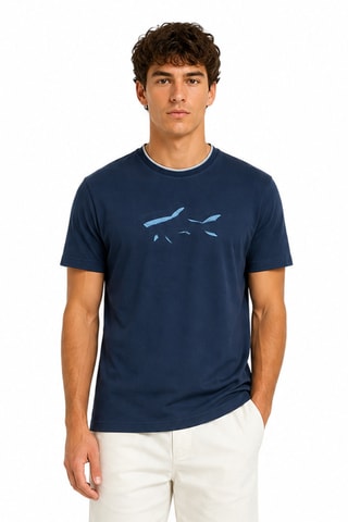 Camiseta - Azul marino
