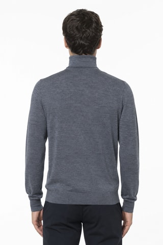 Jersey de lana virgen - Gris